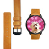 Goldendoodle On Pink Print Wrist Watch - Free Shipping - Deruj.com