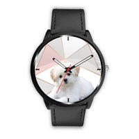 Cute Maltese Puppy Print Wrist Watch - Free Shipping - Deruj.com