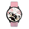 Polish Lowland Sheepdog Print Wrist Watch-Free Shipping - Deruj.com