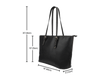 My Gun-Small Leather Tote Bag-Free Shipping - Deruj.com