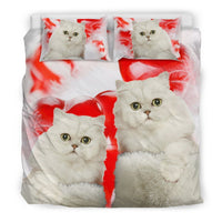 Cute Persian Cat Print Bedding Set- Free Shipping - Deruj.com