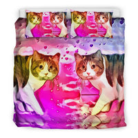 Manx cat Print Bedding Set-Free Shipping - Deruj.com