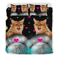 Amazing Somali cat Print Bedding Set-Free Shipping - Deruj.com