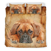 Boxer Dog Print Bedding Set- Free Shipping - Deruj.com