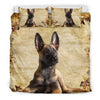 Belgian Malinois Dog Print Bedding Set- Free Shipping - Deruj.com