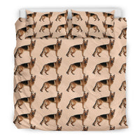 Amazing German Shepherd Dog Pattern Print Bedding Set-Free Shipping - Deruj.com
