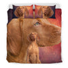 Cute Vizsla Dog Print Bedding Set- Free Shipping - Deruj.com