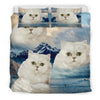 Cute Persian Cat Print Bedding Set- Free Shipping - Deruj.com