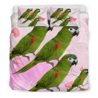 Cute Red Shouldered Macaw Parrots Print Bedding Sets-Free Shipping - Deruj.com