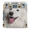 Cute Samoyed Dog Print Bedding Set- Free Shipping - Deruj.com