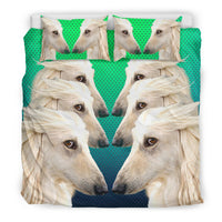 Afghan Hound Dog Art Print Bedding Set-Free Shipping - Deruj.com