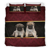 Pug Puppies Print Bedding Sets-Free Shipping - Deruj.com