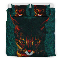 Amazing Savannah Cat  Print Bedding Set-Free Shipping - Deruj.com