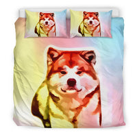 Amazing Colorful Akita Dog Print Bedding Sets-Free Shipping - Deruj.com