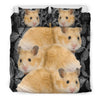 Lovely Golden Hamster Print Bedding Sets- Free Shipping - Deruj.com