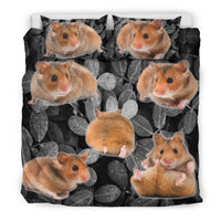Cute Djungarian Hamster Print Bedding Set- Free Shipping - Deruj.com