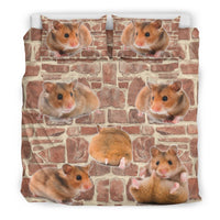 Lovely Djungarian Hamster Print Bedding Set- Free Shipping - Deruj.com