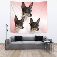 Toy Fox Terrier Print Tapestry-Free Shipping - Deruj.com