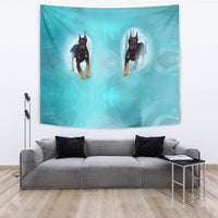 Doberman Pinscher Print Tapestry-Free Shipping - Deruj.com