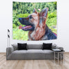 German Shepherd Dog Art Print Tapestry-Free Shipping - Deruj.com