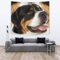 Greater Swiss Mountain Dog Print Tapestry-Free Shipping - Deruj.com