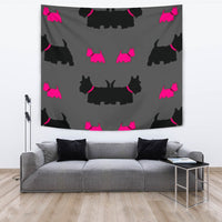 Scottish Terrier Print Tapestry-Free Shipping - Deruj.com