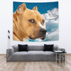 Cute American Staffordshire Terrier Print Tapestry-Free Shipping - Deruj.com