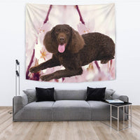 American Water Spaniel Print Tapestry-Free Shipping - Deruj.com