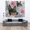 Toy Fox Terrier Print Tapestry-Free Shipping - Deruj.com