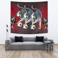 Amazing Bluetick Coonhound Dog Print Tapestry-Free Shipping - Deruj.com