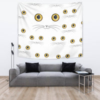 Cute Cat Face Print Tapestry-Free Shipping - Deruj.com