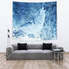 Snowy Wolf Print Tapestry-Free Shipping - Deruj.com