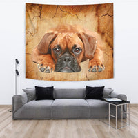 Boxer Dog Print Tapestry-Free Shipping - Deruj.com