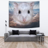 Cute Campbell's Dwarf Hamster Print Tapestry-Free Shipping - Deruj.com