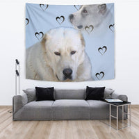 Central Asian Shepherd Dog Print Tapestry-Free Shipping - Deruj.com