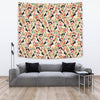 Basenji Dog Floral Print Tapestry-Free Shipping - Deruj.com