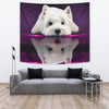 Cute West Highland White Terrier (Westie) Dog Print Tapestry-Free Shipping - Deruj.com
