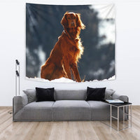 Lovely Irish Setter Dog Print Tapestry-Free Shipping - Deruj.com