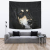 Black Saluki Dog Print Tapestry-Free Shipping - Deruj.com