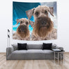 Cesky Terrier Sky Blue Print Tapestry-Free Shipping - Deruj.com