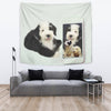 Cute Old English Sheepdog Print Tapestry-Free Shipping - Deruj.com