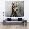 Amazing Dobermann Dog Print Tapestry-Free Shipping - Deruj.com