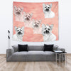 Yorkshire Terrier Dog Sketch Print Tapestry-Free Shipping - Deruj.com