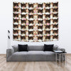 American Bobtail Cat Floral Print Tapestry-Free Shipping - Deruj.com