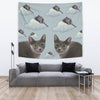 Korat Cat Print Tapestry-Free Shipping - Deruj.com