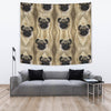 Amazing Pug Dogs Print Tapestry-Free Shipping - Deruj.com