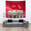 Central Asian Shepherd Puppies Print Tapestry-Free Shipping - Deruj.com
