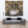 Cute Maine Coon Cat Print Tapestry-Free Shipping - Deruj.com