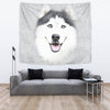 Amazing Siberian Husky Print Tapestry-Free Shipping - Deruj.com