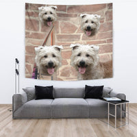 Cute Glen of Imaal Terrier Dog Print Tapestry-Free Shipping - Deruj.com